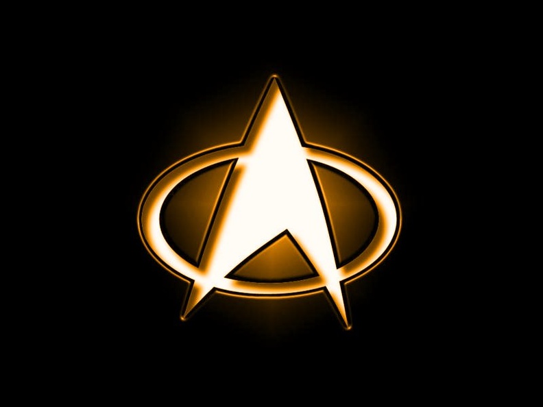 Star Fleet symbol orange 2